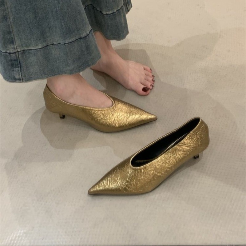 Womens Heels - Jesień 2025 Nowe Eleganckie Półbuty Damskie