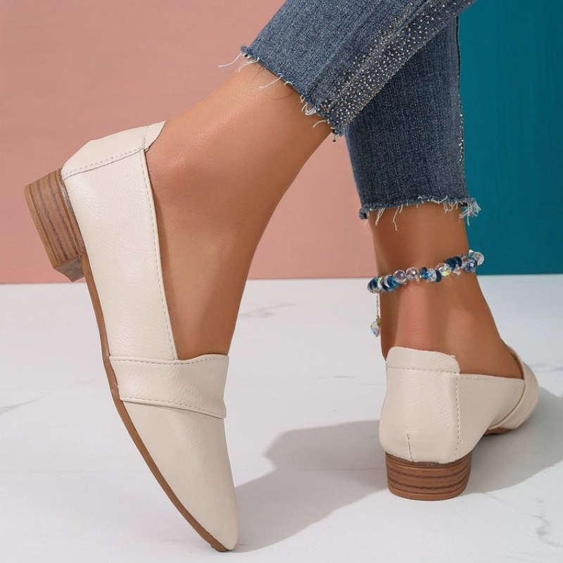Wsuwane buty damskie, płaskie, – Womens Heels recenzja i cena