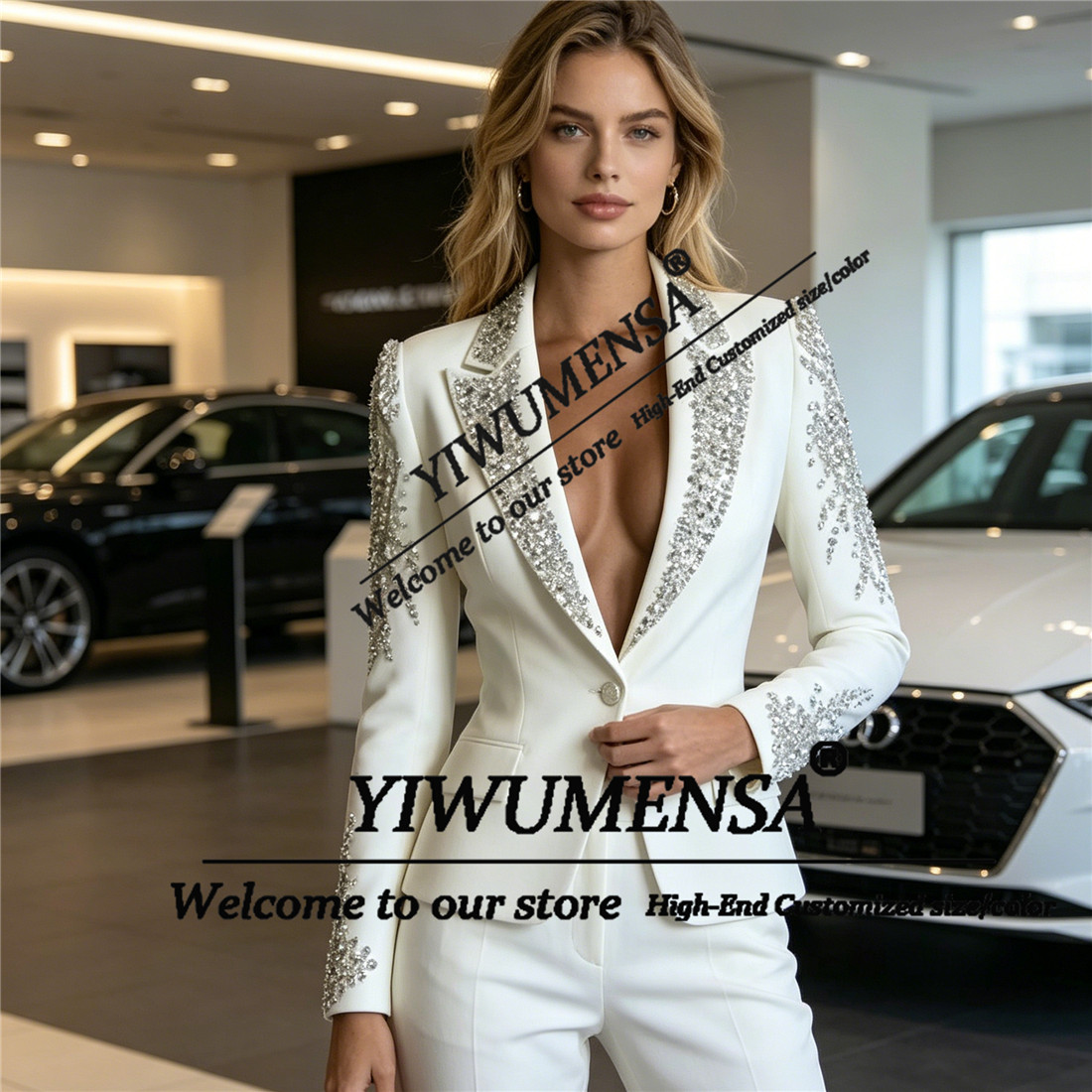 Luksusowe damskie garnitury dw – Womens Blazer recenzja i cena