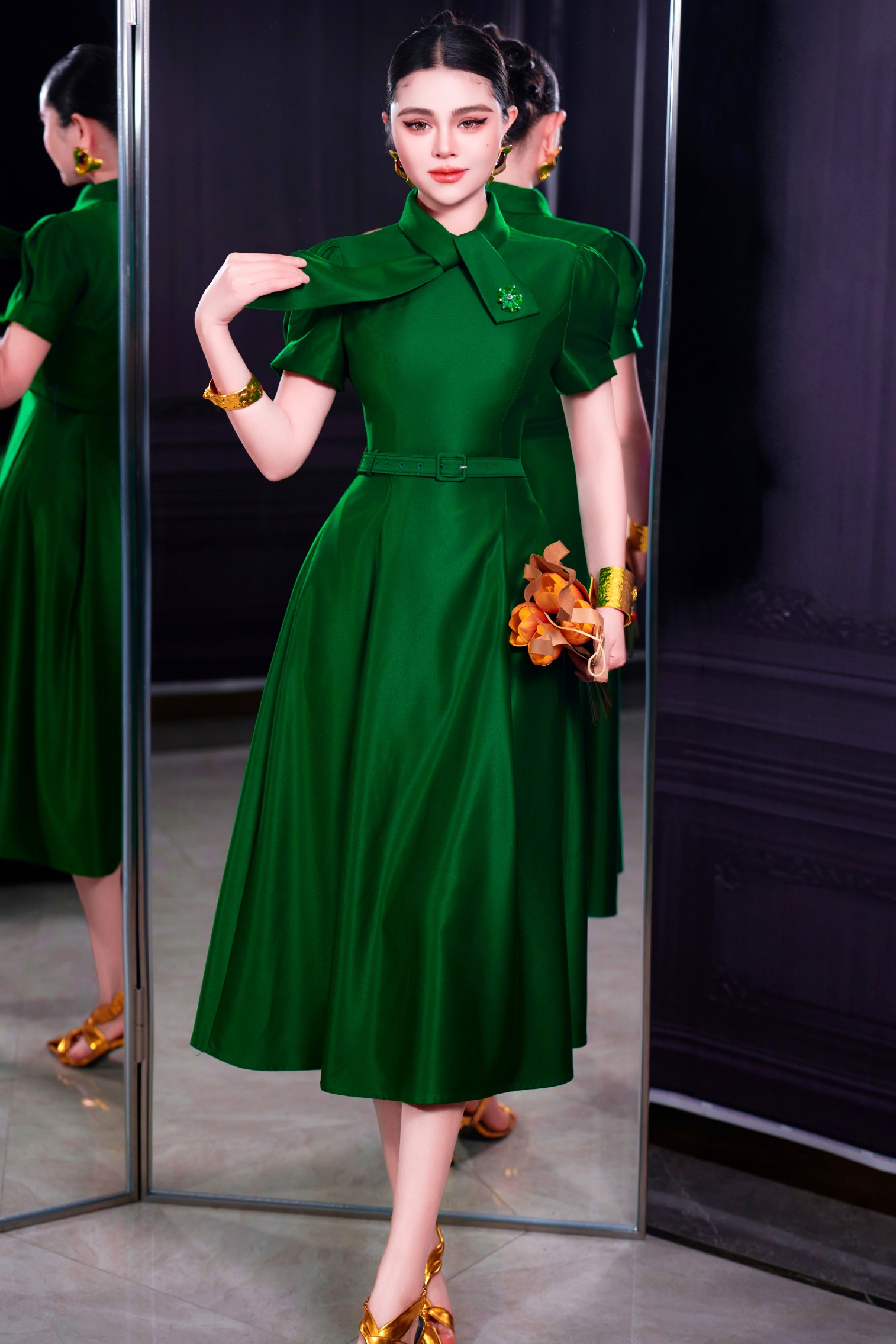 ZJYT Czerwona Sukienka Damska  – Women'S Red Formal Wear recenzja i cena