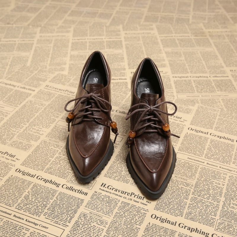 Retro czółenka damskie z paska – Pump Heel Block recenzja i cena