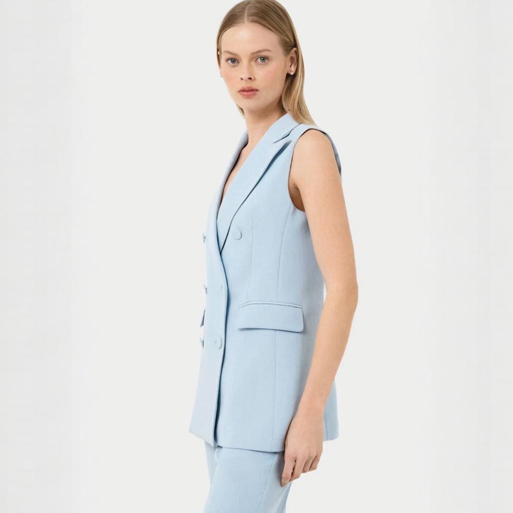 Damskie komplety spodni bez rę – Womens Blazer recenzja i cena