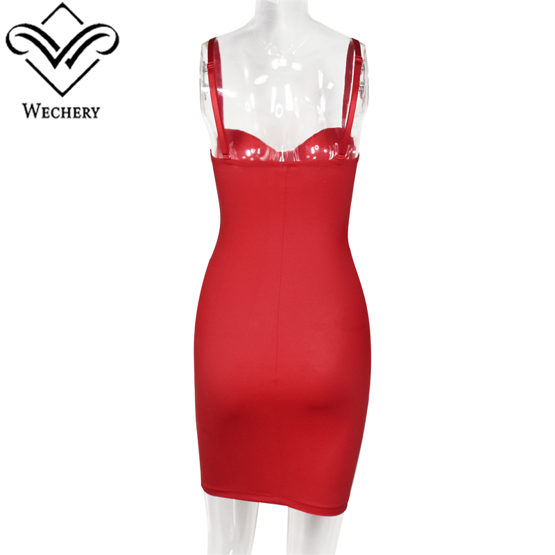 Czerwone sukienki Wechery dla  – Women'S Red Formal Wear recenzja i cena