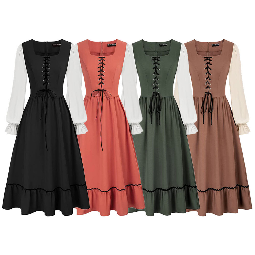 Damska Sukienka Vintage w Styl – Midi Dress recenzja i cena