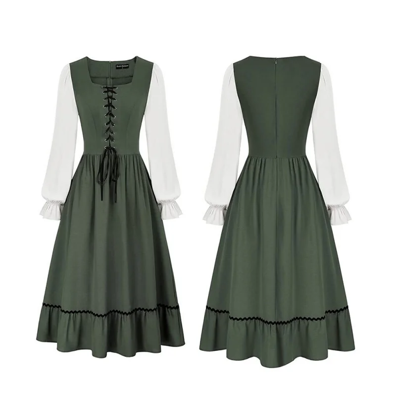 Damska Sukienka Vintage w Styl – Midi Dress recenzja i cena