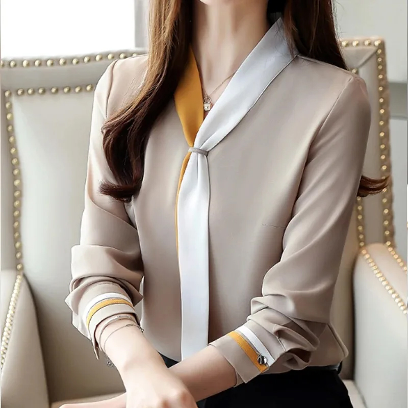 Jesienne koszula biurowa bluzk – Silk Blouse recenzja i cena