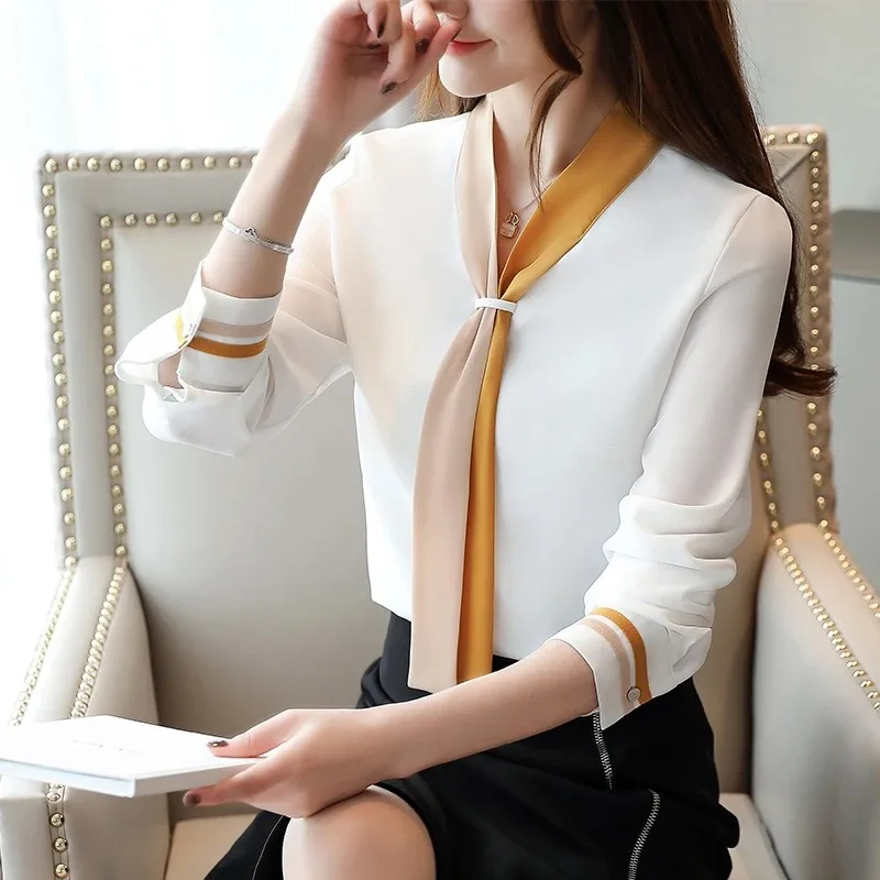 Jesienne koszula biurowa bluzk – Silk Blouse recenzja i cena